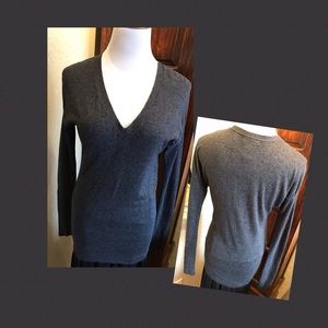 BCBGMaxazria Heather Gray Sweater